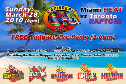 Caribbean Heat flyer